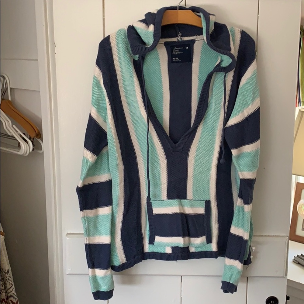 American Eagle baha hooded sweater, Size XL